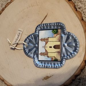 Tinworks Richard Gabriel Jr. San Miguel Mission Ornament NEW